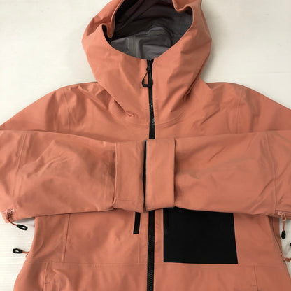 【中古美品】【レディース】 Mammut マムート STONEY HS HOODED JACKET AF WOMEN 1010-31000 ストーニー ハードシェル フーデッド ジャケット アジアンフィット アウター スノーボードウェア 120-250129-kk-33-tei サイズ：M カラー：QUARTZ DUST-BLACK 万代Net店