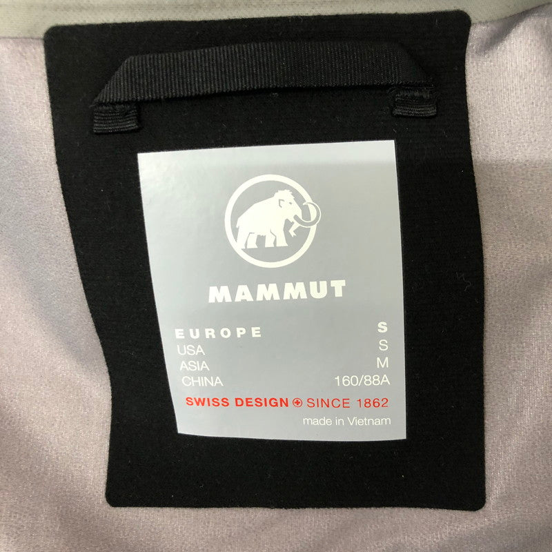 【中古美品】【レディース】 Mammut マムート STONEY HS HOODED JACKET AF WOMEN 1010-31000 ストーニー ハードシェル フーデッド ジャケット アジアンフィット アウター スノーボードウェア 120-250129-kk-33-tei サイズ：M カラー：QUARTZ DUST-BLACK 万代Net店