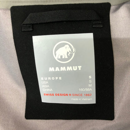 【中古美品】【レディース】 Mammut マムート STONEY HS HOODED JACKET AF WOMEN 1010-31000 ストーニー ハードシェル フーデッド ジャケット アジアンフィット アウター スノーボードウェア 120-250129-kk-33-tei サイズ：M カラー：QUARTZ DUST-BLACK 万代Net店