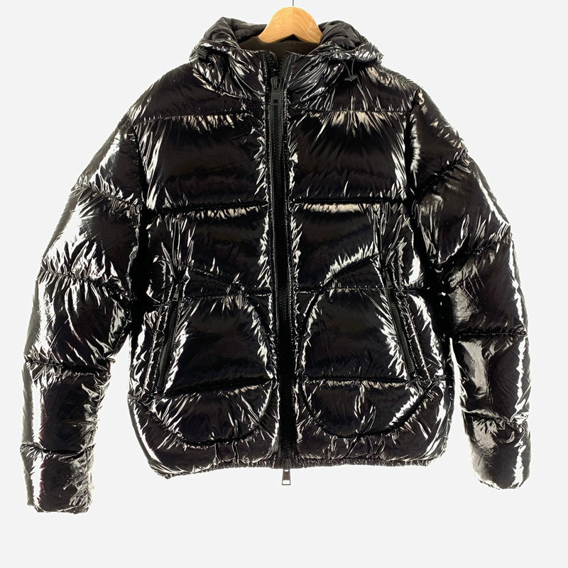 【中古品】【メンズ】 HERNO ヘルノ 66373-62719-4 23AW GROSS BOMBER JACKET グロス ボンバージャケット ブラック 50サイズ ※汚れ・水シミ跡あり 141-260823-io-13-fuzh 万代Net店