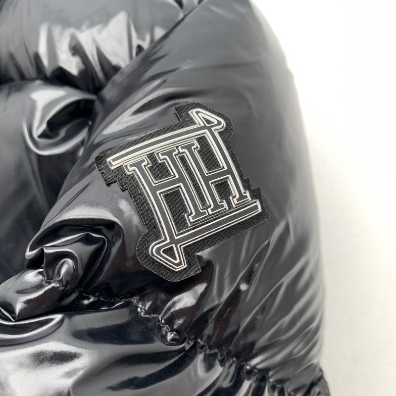 【中古品】【メンズ】 HERNO ヘルノ 66373-62719-4 23AW GROSS BOMBER JACKET グロス ボンバージャケット ブラック 50サイズ ※汚れ・水シミ跡あり 141-260823-io-13-fuzh 万代Net店