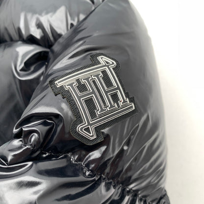 【中古品】【メンズ】 HERNO ヘルノ 66373-62719-4 23AW GROSS BOMBER JACKET グロス ボンバージャケット ブラック 50サイズ ※汚れ・水シミ跡あり 141-260823-io-13-fuzh 万代Net店