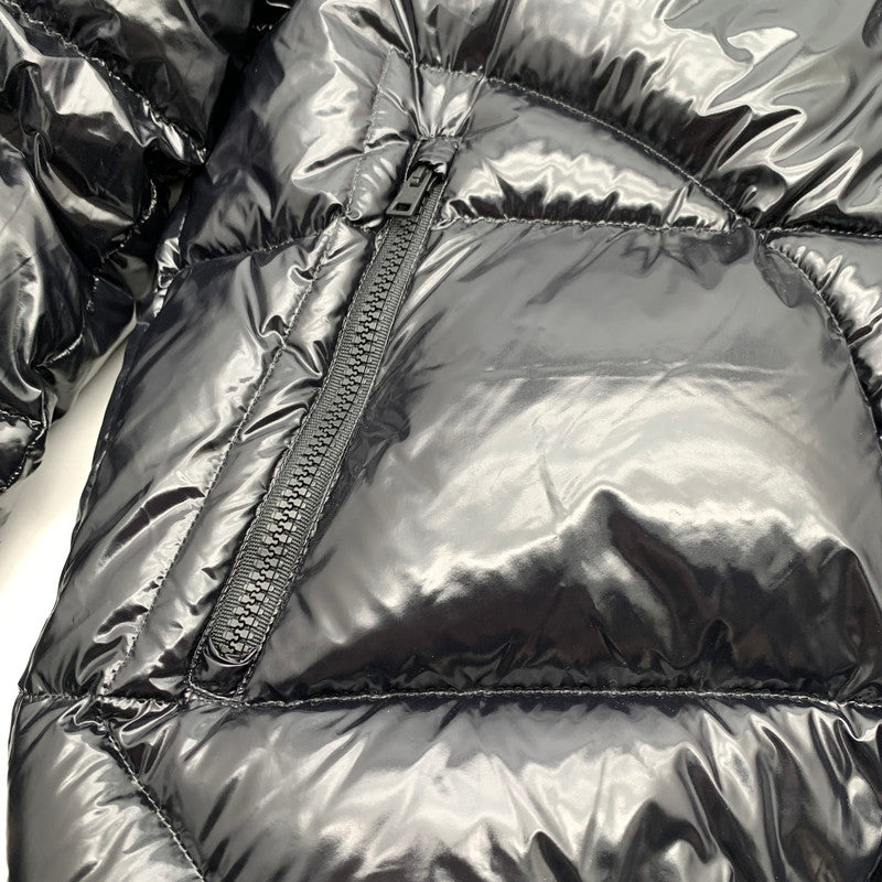 【中古品】【メンズ】 HERNO ヘルノ 66373-62719-4 23AW GROSS BOMBER JACKET グロス ボンバージャケット ブラック 50サイズ ※汚れ・水シミ跡あり 141-260823-io-13-fuzh 万代Net店