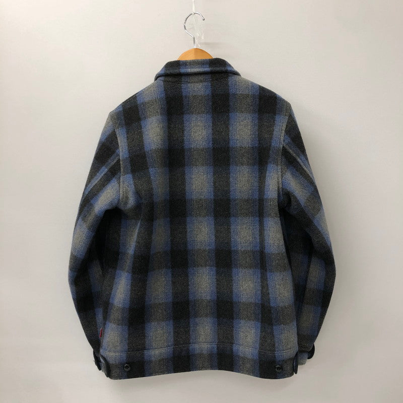 【中古品】【メンズ】 WTAPS ダブルタップス 09AW GREASE JACKET.FIELD.WOOL.MELTON.TEXTILE 092GWDT-JKM05 グレース ウールメルトンジャケット アウター 142-250130-kk-19-tei サイズ：M カラー：ブルー 万代Net店