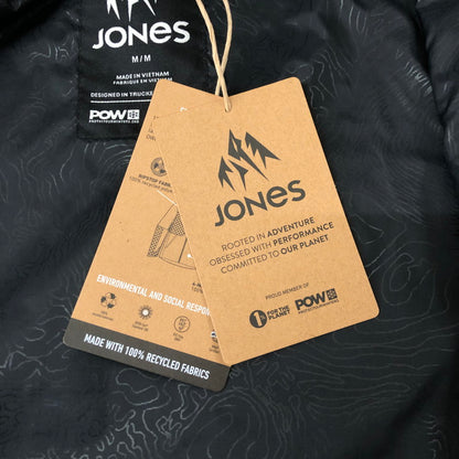 【中古美品】【メンズ】  JONES ジョーンズ 24AW MTN SURF RECYCLED SHELL JACKET マウンテン サーフリサイクル シェルジャケット アウター スノーボードウェア 120-250129-kk-31-tei サイズ：M カラー：DEEP PURPLE/STELTH BLACK 万代Net店