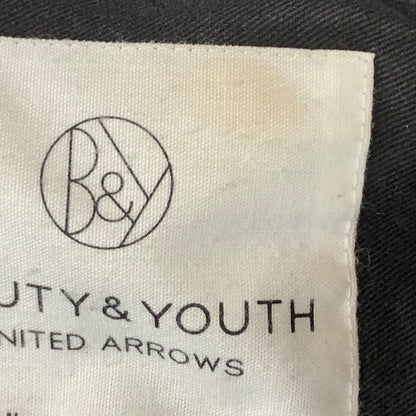 【中古品】【メンズ】 BEAUTY&YOUTH UNITED ARROWS ビューティアンドユースユナイテッドアローズ STADIUM JACKET 1225-104-2663 スタジアム ジャケット アウター スタジャン ウール 147-251127-ts-25-tei サイズ：S カラー：ブルー 万代Net店