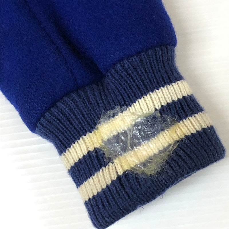 【中古品】【メンズ】 BEAUTY&YOUTH UNITED ARROWS ビューティアンドユースユナイテッドアローズ STADIUM JACKET 1225-104-2663 スタジアム ジャケット アウター スタジャン ウール 147-251127-ts-25-tei サイズ：S カラー：ブルー 万代Net店