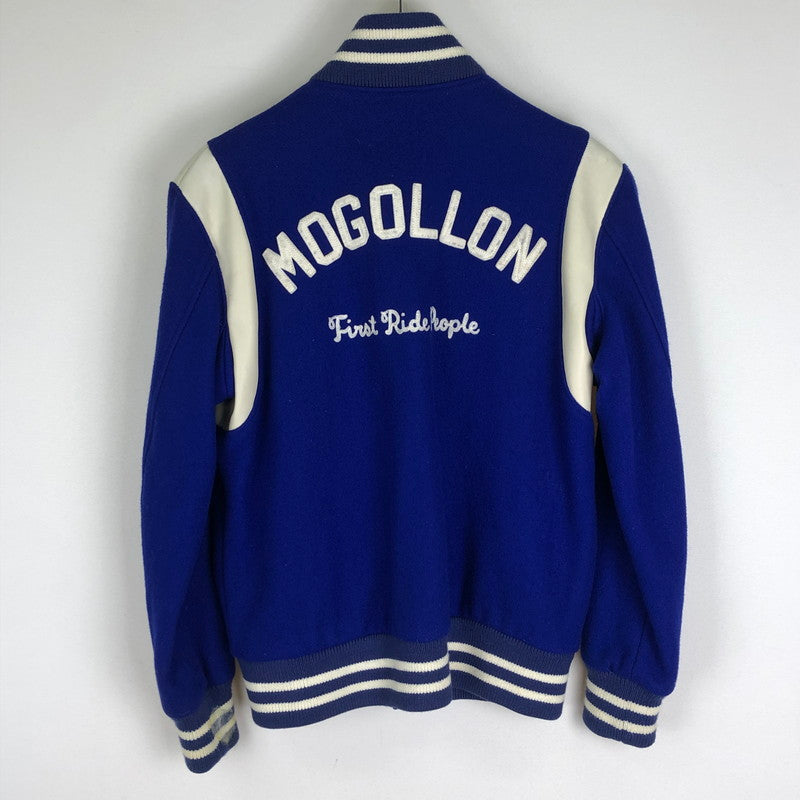 【中古品】【メンズ】 BEAUTY&YOUTH UNITED ARROWS ビューティアンドユースユナイテッドアローズ STADIUM JACKET 1225-104-2663 スタジアム ジャケット アウター スタジャン ウール 147-251127-ts-25-tei サイズ：S カラー：ブルー 万代Net店