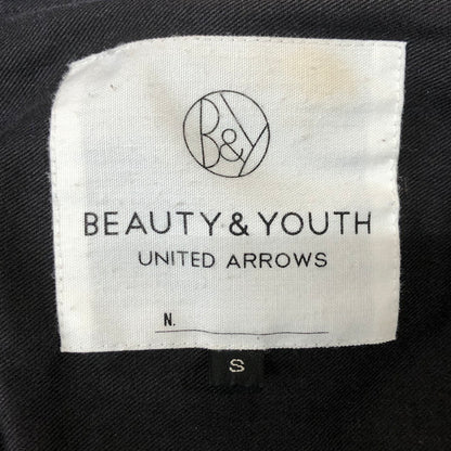 【中古品】【メンズ】 BEAUTY&YOUTH UNITED ARROWS ビューティアンドユースユナイテッドアローズ STADIUM JACKET 1225-104-2663 スタジアム ジャケット アウター スタジャン ウール 147-251127-ts-25-tei サイズ：S カラー：ブルー 万代Net店