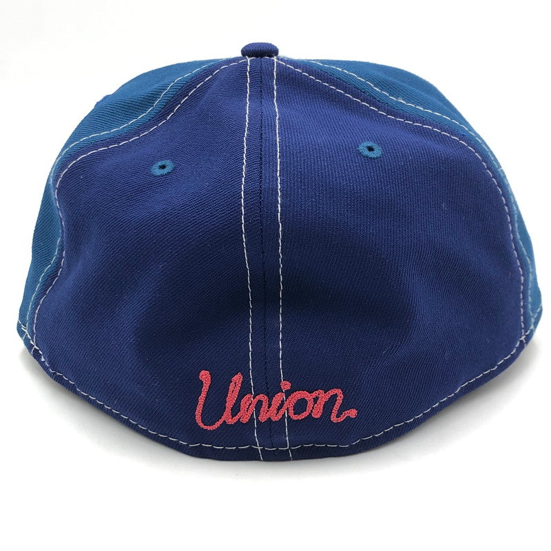 【中古美品】【メンズ】 NEW ERA ニューエラ × UNION ユニオン 別注 コラボ LOS ANGELES DODGERS 59FIFTY FITTED HAT 22M1143071200222 MLB ロサンゼルス ドジャース フィフティーナインフィフティー フィッテッドハット 帽子 185-250711-ks-05-tei サイズ：7 5/8 60.6cm カラー：ブルー 万代Net店