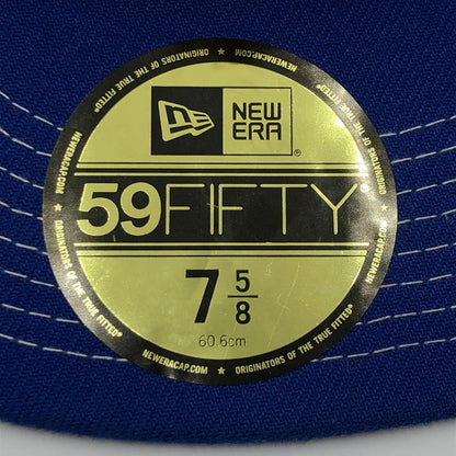 【中古美品】【メンズ】 NEW ERA ニューエラ × UNION ユニオン 別注 コラボ LOS ANGELES DODGERS 59FIFTY FITTED HAT 22M1143071200222 MLB ロサンゼルス ドジャース フィフティーナインフィフティー フィッテッドハット 帽子 185-250711-ks-05-tei サイズ：7 5/8 60.6cm カラー：ブルー 万代Net店