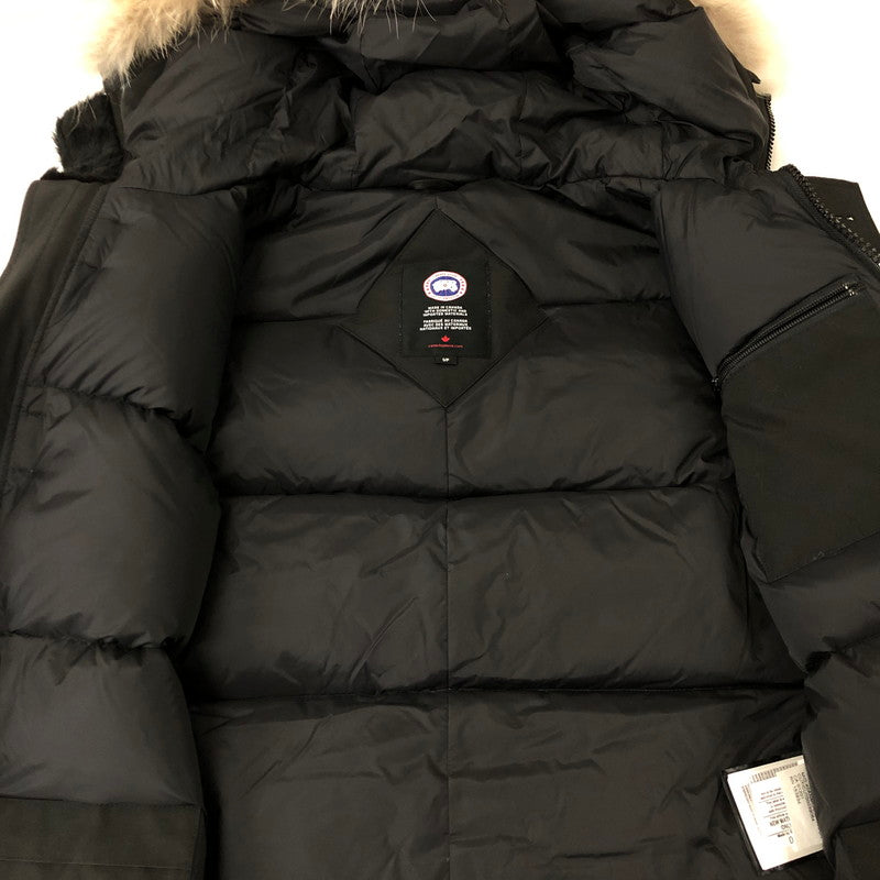 【中古品】【メンズ】 CANADA GOOSE カナダグース JASPER PARKA 3438JM ジャスパー パーカー アウター ダウンジャケット サザビーリーグ 141-250130-kk-10-tei サイズ：S カラー：ブラック 万代Net店