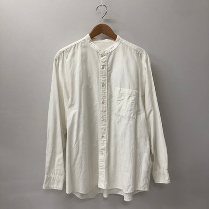 【中古品】【メンズ】 21AW BAGGY BAND COLLAR SHIRT SOPH-212040 バギー バンドカラーシャツ 長袖 トップス 142-250209-kk-14-tei サイズ：S カラー：ホワイト 万代Net店