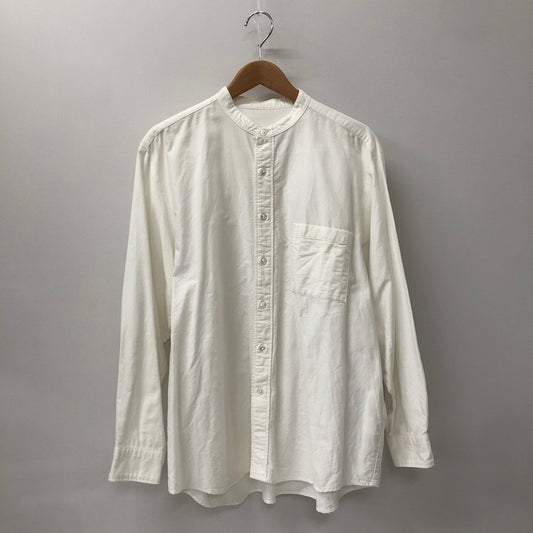 【中古品】【メンズ】 SOPHNET. ソフネット 21AW BAGGY BAND COLLAR SHIRT SOPH-212040 バギー バンドカラーシャツ 長袖 トップス 142-250209-kk-14-tei サイズ：S カラー：ホワイト 万代Net店