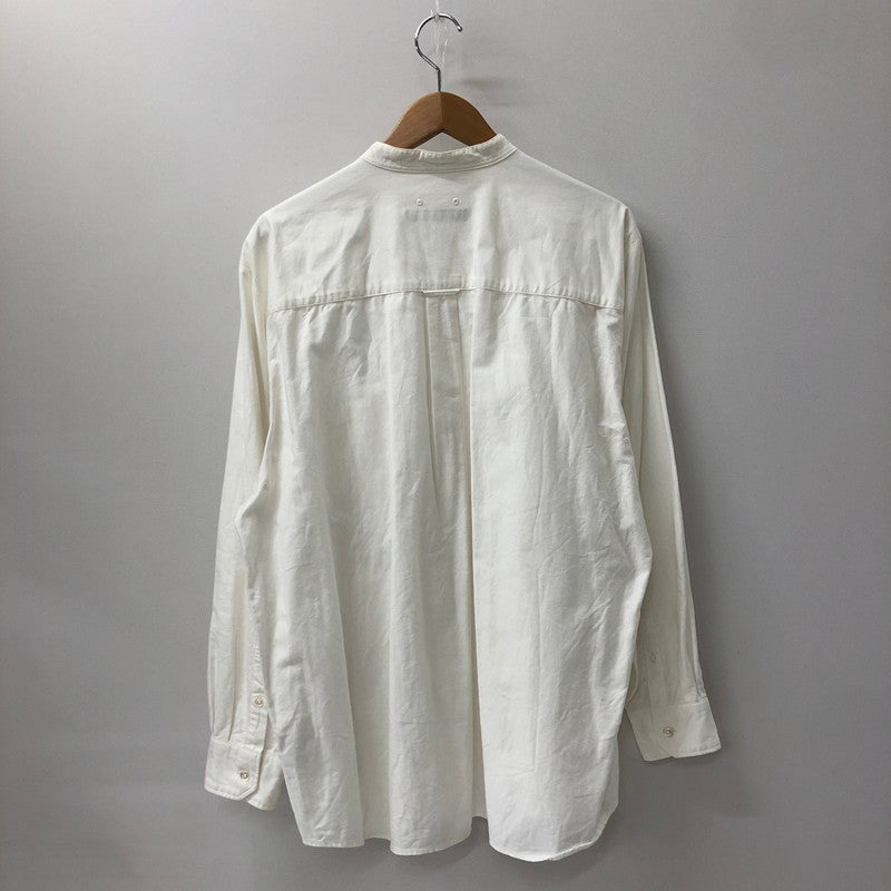【中古品】【メンズ】 21AW BAGGY BAND COLLAR SHIRT SOPH-212040 バギー バンドカラーシャツ 長袖 トップス 142-250209-kk-14-tei サイズ：S カラー：ホワイト 万代Net店