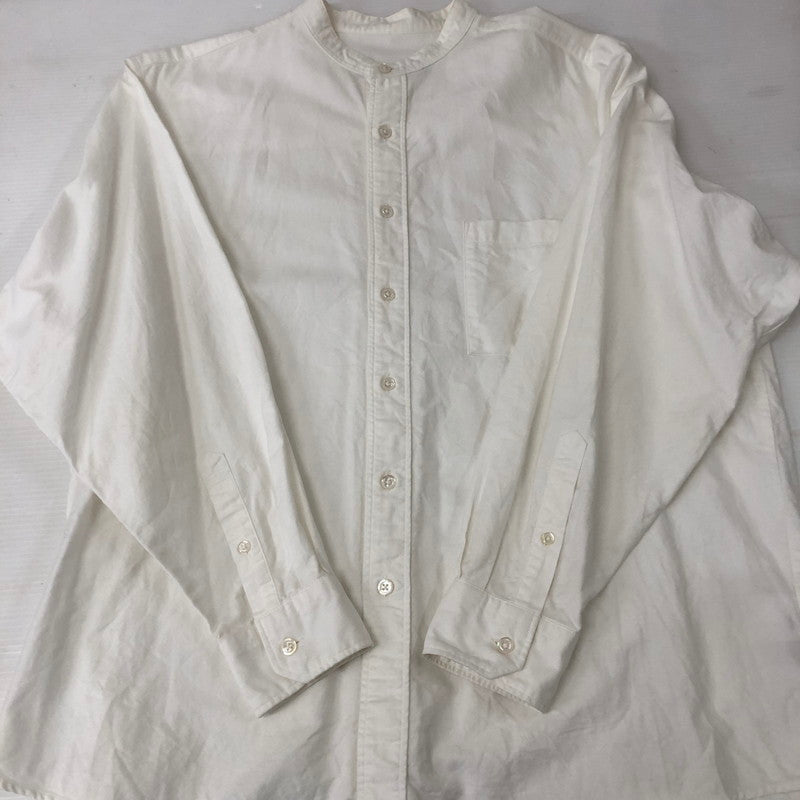 【中古品】【メンズ】 21AW BAGGY BAND COLLAR SHIRT SOPH-212040 バギー バンドカラーシャツ 長袖 トップス 142-250209-kk-14-tei サイズ：S カラー：ホワイト 万代Net店