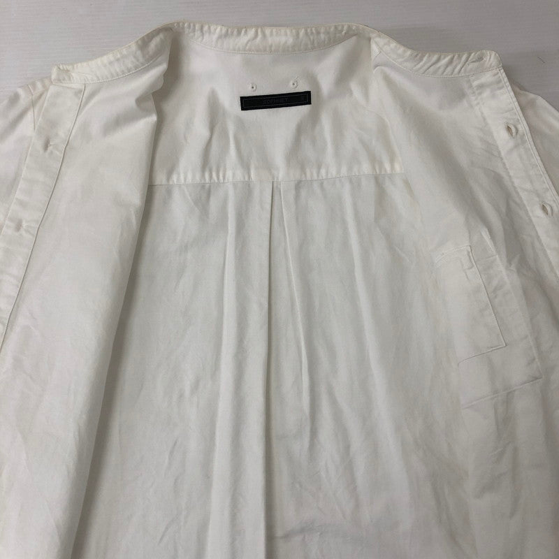 【中古品】【メンズ】 21AW BAGGY BAND COLLAR SHIRT SOPH-212040 バギー バンドカラーシャツ 長袖 トップス 142-250209-kk-14-tei サイズ：S カラー：ホワイト 万代Net店