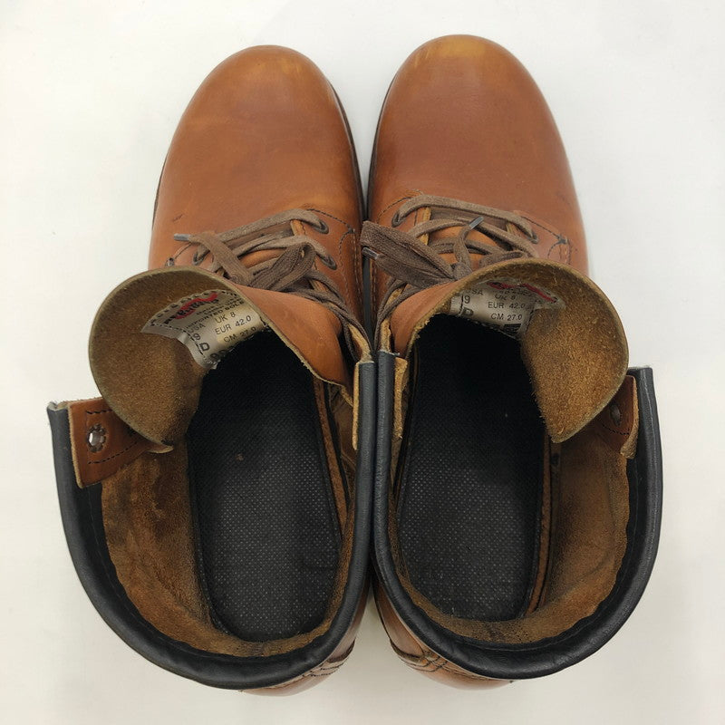 【中古品】【メンズ】 RED WING レッドウィング 9013 BECKMAN ROUND BOOTS ベックマン ラウンドブーツ 靴 164-250204-kk-20-tei カラー：チェスナット 万代Net店