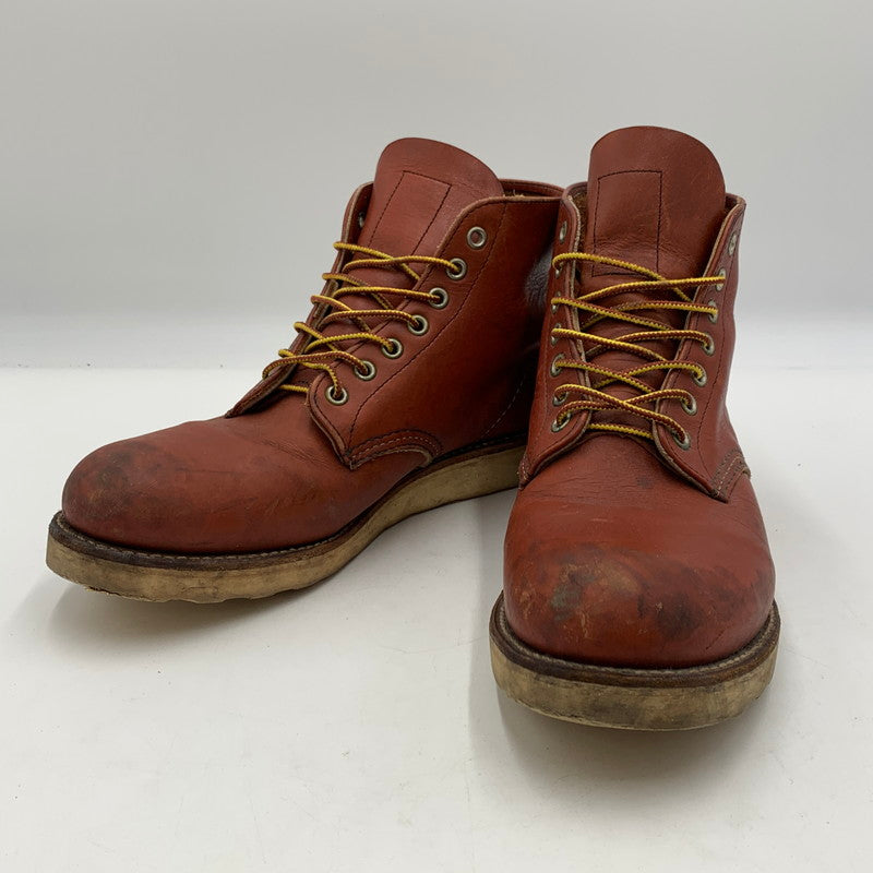 【中古品】【メンズ】 RED WING レッドウィング CLASSIC ROUND BOOTS 8166 クラシック ラウンド ブーツ 靴 レザー 164-251209-ts-05-tei サイズ：26.5cm カラー：オロラセット・ポーテージ 万代Net店
