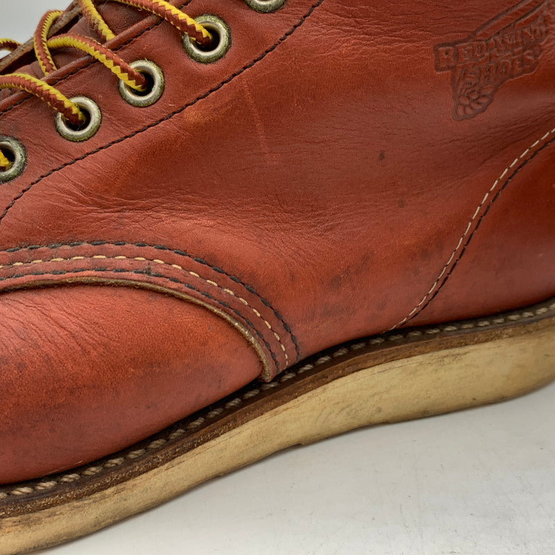 【中古品】【メンズ】 RED WING レッドウィング CLASSIC ROUND BOOTS 8166 クラシック ラウンド ブーツ 靴 レザー 164-251209-ts-05-tei サイズ：26.5cm カラー：オロラセット・ポーテージ 万代Net店