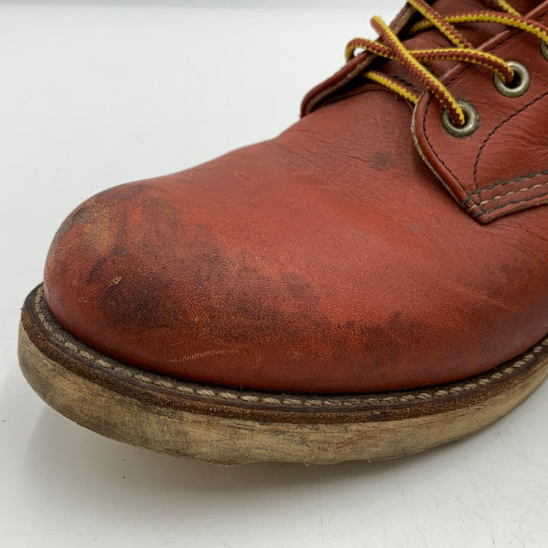 【中古品】【メンズ】 RED WING レッドウィング CLASSIC ROUND BOOTS 8166 クラシック ラウンド ブーツ 靴 レザー 164-251209-ts-05-tei サイズ：26.5cm カラー：オロラセット・ポーテージ 万代Net店