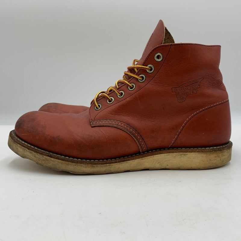 【中古品】【メンズ】 RED WING レッドウィング CLASSIC ROUND BOOTS 8166 クラシック ラウンド ブーツ 靴 レザー 164-251209-ts-05-tei サイズ：26.5cm カラー：オロラセット・ポーテージ 万代Net店
