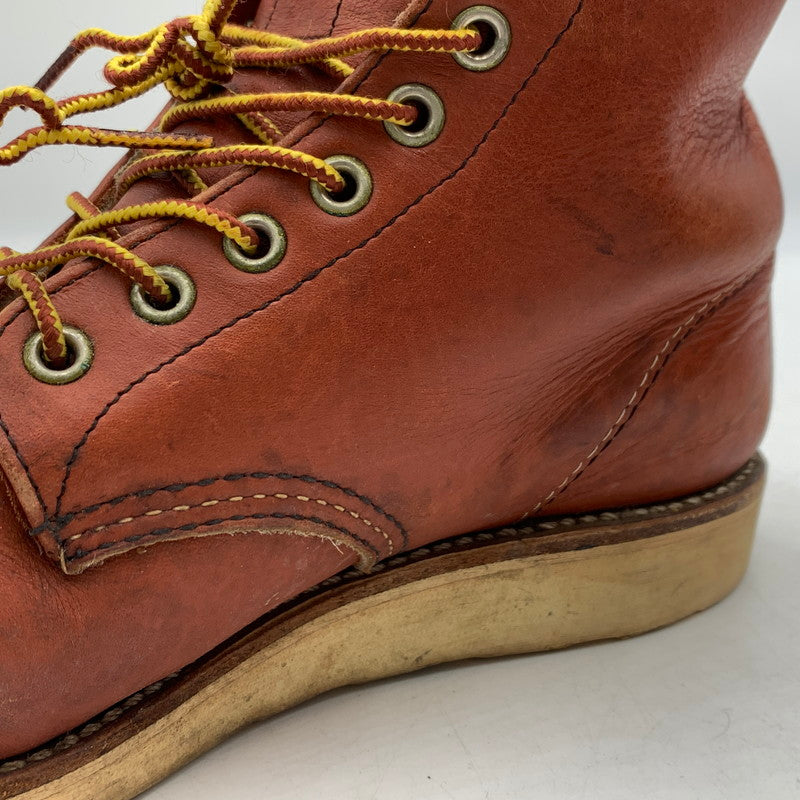 【中古品】【メンズ】 RED WING レッドウィング CLASSIC ROUND BOOTS 8166 クラシック ラウンド ブーツ 靴 レザー 164-251209-ts-05-tei サイズ：26.5cm カラー：オロラセット・ポーテージ 万代Net店