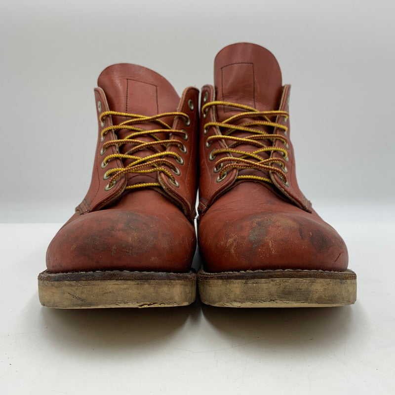 【中古品】【メンズ】 RED WING レッドウィング CLASSIC ROUND BOOTS 8166 クラシック ラウンド ブーツ 靴 レザー 164-251209-ts-05-tei サイズ：26.5cm カラー：オロラセット・ポーテージ 万代Net店
