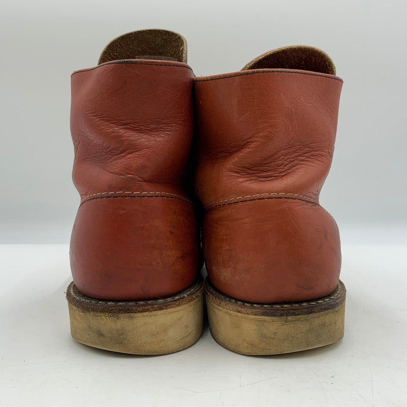 【中古品】【メンズ】 RED WING レッドウィング CLASSIC ROUND BOOTS 8166 クラシック ラウンド ブーツ 靴 レザー 164-251209-ts-05-tei サイズ：26.5cm カラー：オロラセット・ポーテージ 万代Net店