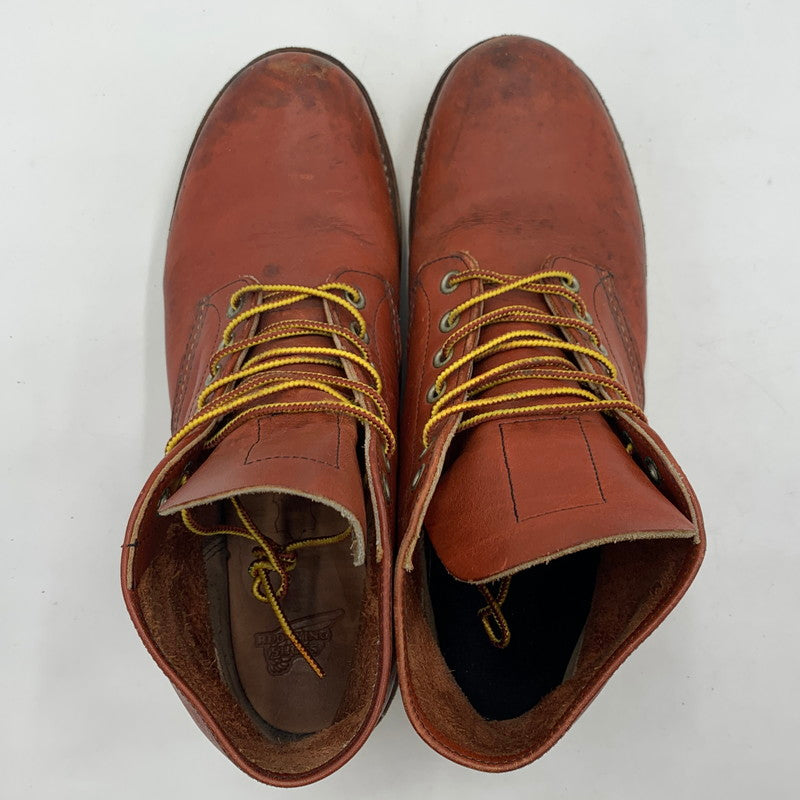 【中古品】【メンズ】 RED WING レッドウィング CLASSIC ROUND BOOTS 8166 クラシック ラウンド ブーツ 靴 レザー 164-251209-ts-05-tei サイズ：26.5cm カラー：オロラセット・ポーテージ 万代Net店