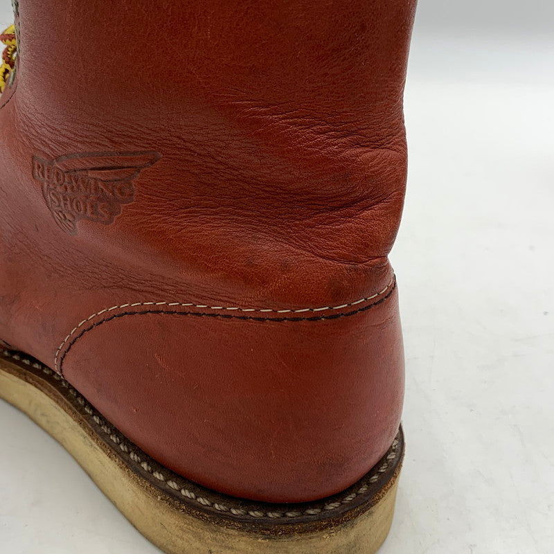 【中古品】【メンズ】 RED WING レッドウィング CLASSIC ROUND BOOTS 8166 クラシック ラウンド ブーツ 靴 レザー 164-251209-ts-05-tei サイズ：26.5cm カラー：オロラセット・ポーテージ 万代Net店
