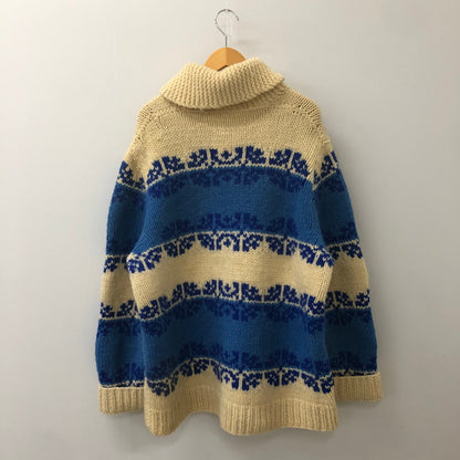 【中古品】【メンズ】  UNKNOWN 60~70's VINTAGE COWICHAN KNIT SWEATER 60-70年代 ヴィンテージ カウチンニットセーター トップス 145-250309-kk-08-tei サイズ：表記無し 下記参照 カラー：ベージュ 万代Net店