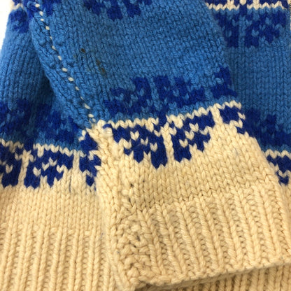 【中古品】【メンズ】  UNKNOWN 60~70's VINTAGE COWICHAN KNIT SWEATER 60-70年代 ヴィンテージ カウチンニットセーター トップス 145-250309-kk-08-tei サイズ：表記無し 下記参照 カラー：ベージュ 万代Net店