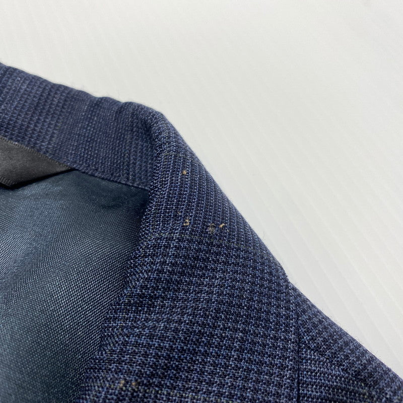【中古品】【メンズ】 POLO UNIVERSITY CLUB by RALPHLAUREN ポロ ユニバーシティー クラブ バイ ラルフローレン 2B TAILORED JACKET テーラードジャケット トップス 147-250131-kk-10-tei サイズ：表記無し 下記参照 カラー：ネイビー 万代Net店