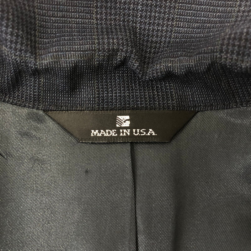 【中古品】【メンズ】 POLO UNIVERSITY CLUB by RALPHLAUREN ポロ ユニバーシティー クラブ バイ ラルフローレン 2B TAILORED JACKET テーラードジャケット トップス 147-250131-kk-10-tei サイズ：表記無し 下記参照 カラー：ネイビー 万代Net店