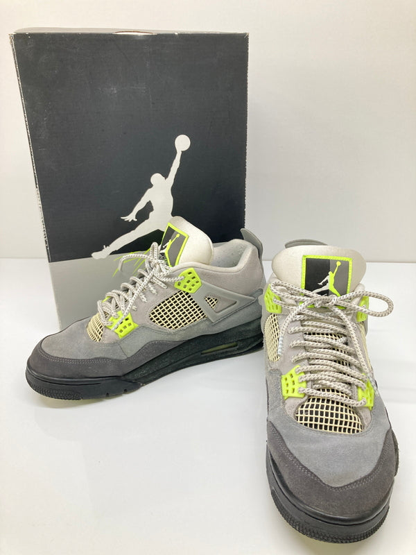 【中古品】【メンズ】 NIKE ナイキ AIR JORDAN 4 RETRO SE CT5342-007 エアジョーダン 4 レトロ シーズナルエディション スニーカー 靴 160-260718-kk-29-hon カラー：COOL GREY/VOLT-WOLF GREY 万代Net店