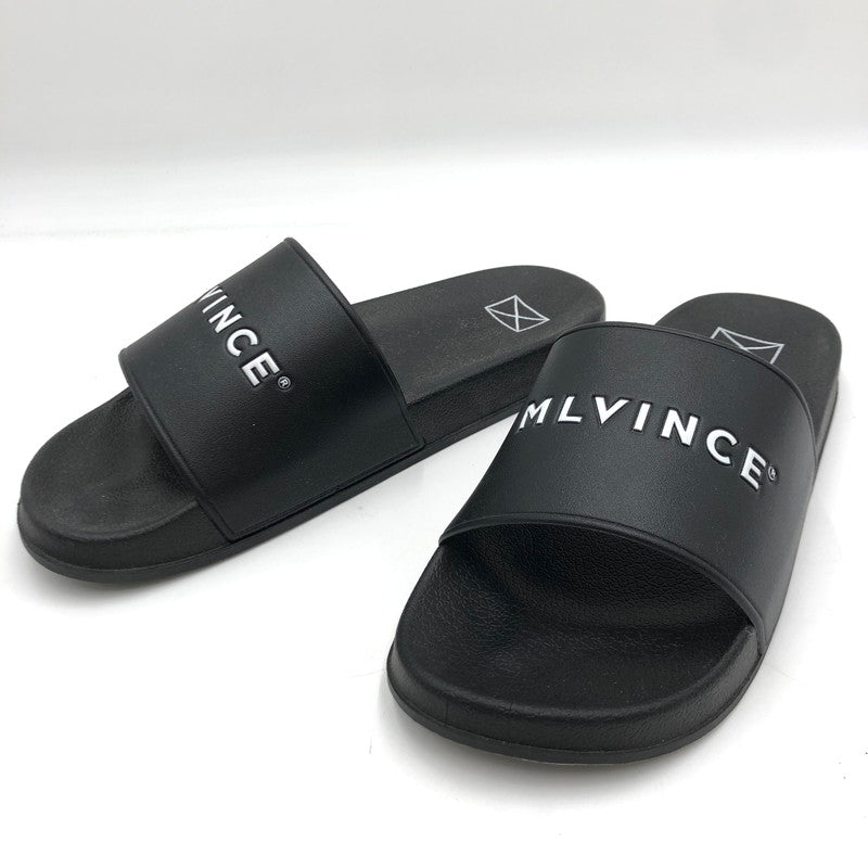 【中古品】【メンズ】 MLVINCE メルヴィンス CLASSIC LOGO SANDAL クラシック ロゴ サンダル 靴 スライドサンダル 162-250625-KS-10-tei サイズ：29cm カラー：BLACK 万代Net店