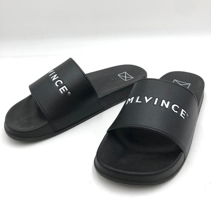 【中古品】【メンズ】 MLVINCE メルヴィンス CLASSIC LOGO SANDAL クラシック ロゴ サンダル 靴 スライドサンダル 162-250625-KS-10-tei サイズ：29cm カラー：BLACK 万代Net店