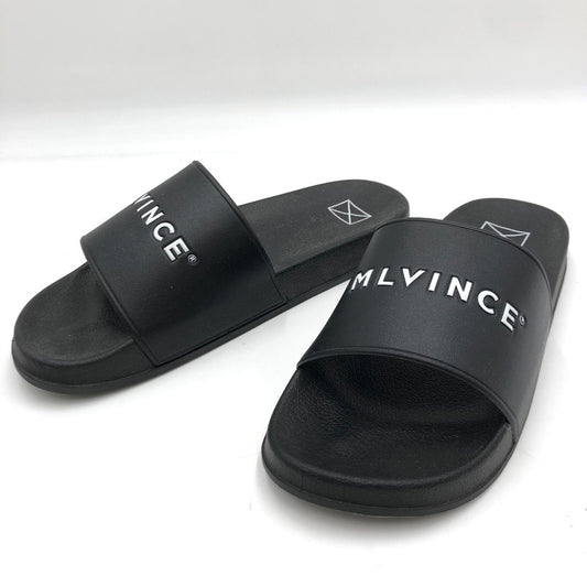 【中古品】【メンズ】 MLVINCE メルヴィンス CLASSIC LOGO SANDAL クラシック ロゴ サンダル 靴 スライドサンダル 162-250625-KS-10-tei サイズ：29cm カラー：BLACK 万代Net店
