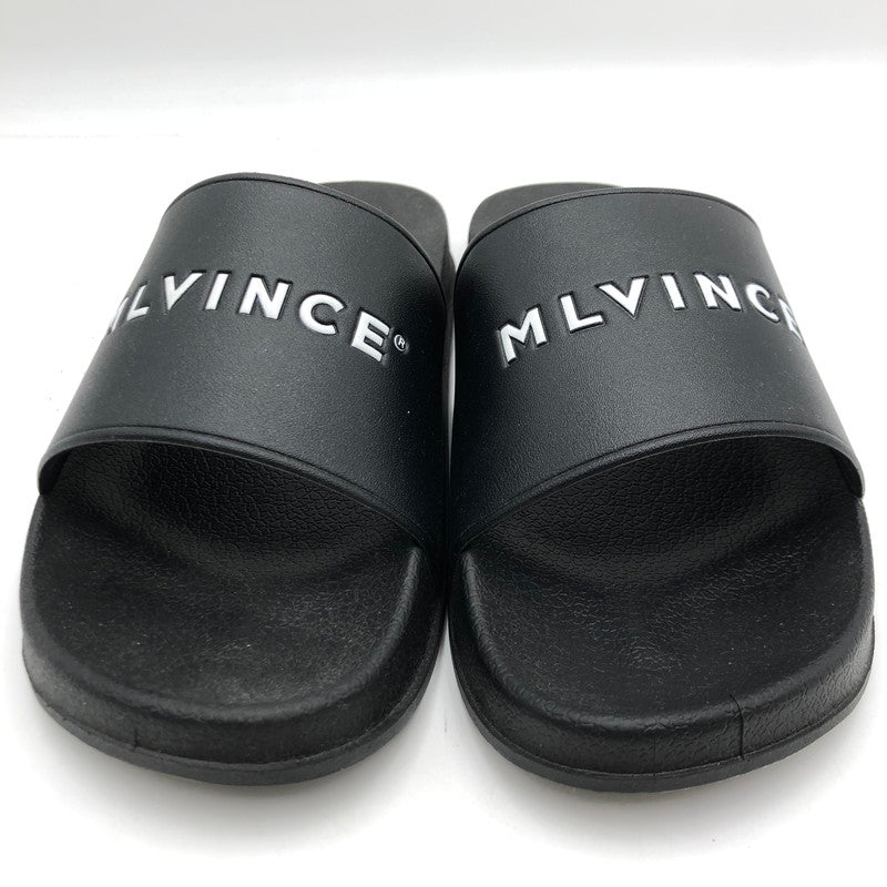 【中古品】【メンズ】 MLVINCE メルヴィンス CLASSIC LOGO SANDAL クラシック ロゴ サンダル 靴 スライドサンダル 162-250625-KS-10-tei サイズ：29cm カラー：BLACK 万代Net店