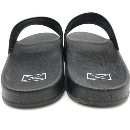 【中古品】【メンズ】 MLVINCE メルヴィンス CLASSIC LOGO SANDAL クラシック ロゴ サンダル 靴 スライドサンダル 162-250625-KS-10-tei サイズ：29cm カラー：BLACK 万代Net店