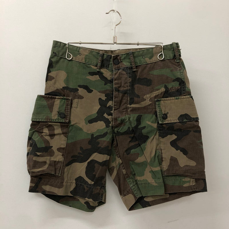 【中古品】【メンズ】 RRL ダブルアールエル REG CARGO SH-CARGO COTTON RIPSTOP 782857928001 リップストップ カーゴショーツ ボトムス ショートパンツ ハーフパンツ 156-250204-kk-18-tei サイズ：29 カラー：ウッドランドカモ 万代Net店