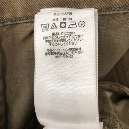 【中古品】【メンズ】 RRL ダブルアールエル REG CARGO SH-CARGO COTTON RIPSTOP 782857928001 リップストップ カーゴショーツ ボトムス ショートパンツ ハーフパンツ 156-250204-kk-18-tei サイズ：29 カラー：ウッドランドカモ 万代Net店