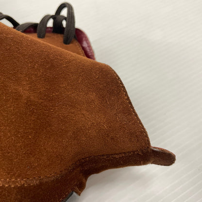 【中古品】【レディース】 SALVATORE FERRAGAMO SPORT サルヴァトーレフェラガモ スポーツ SUEDELEATHER STITCH SHORT BOOTS SN6390 スエードレザー ステッチ ショート ブーツ シューズ 靴 167-261014-yo-31-teih サイズ：6C カラー：ブラウン 万代Net店