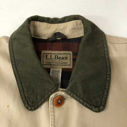 【中古品】【メンズ】 L.L.Bean エルエルビーン 80's HUNTING JACKET OJV69 VINTAGE 80年代 ハンティングジャケット アウター ヴィンテージ 144-250131-kk-44-tei サイズ：L カラー：ベージュ 万代Net店