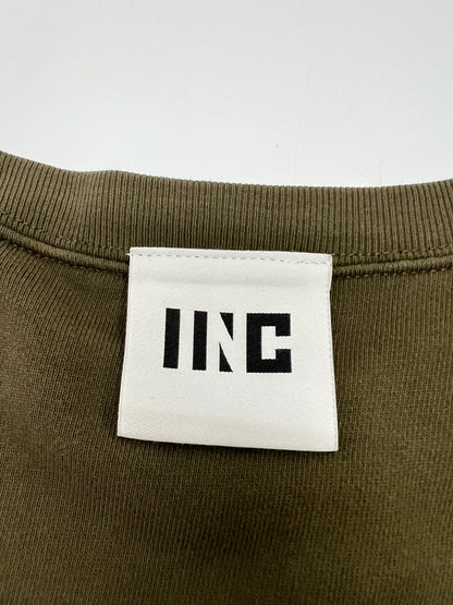 【中古品】【メンズ】 INK インク ロゴスウェット トレーナー 147-260921-AS-33-hon サイズ：XL カラー：オリーブグリーン 万代Net店