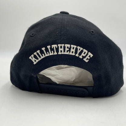 【現状渡し品】【メンズ】 KILLTHEHYPE キルザハイプ NY CAP ニューヨーク キャップ 帽子 ベースボールキャップ 185-251231-ko-02-tei サイズ：ワンサイズ カラー：ブラック 万代Net店