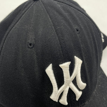 【現状渡し品】【メンズ】 KILLTHEHYPE キルザハイプ NY CAP ニューヨーク キャップ 帽子 ベースボールキャップ 185-251231-ko-02-tei サイズ：ワンサイズ カラー：ブラック 万代Net店