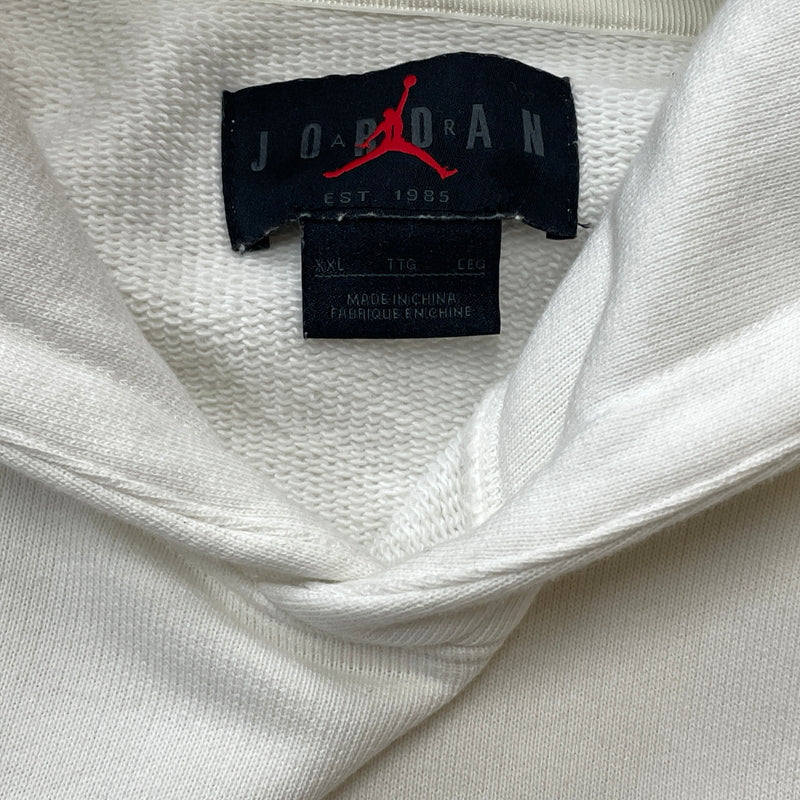 【現状渡し品】【メンズ】 NIKE ナイキ JORDAN BRAND M J TS PO HOODIE ジョーダン ブランド エムジェー ティエス ピーオー フーディ 長袖 トップス プルーオーバー パーカー 142-260901-sa-20-teih サイズ：XXL カラー：ホワイト 万代Net店