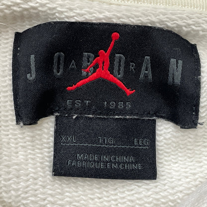 【現状渡し品】【メンズ】 NIKE ナイキ JORDAN BRAND M J TS PO HOODIE ジョーダン ブランド エムジェー ティエス ピーオー フーディ 長袖 トップス プルーオーバー パーカー 142-260901-sa-20-teih サイズ：XXL カラー：ホワイト 万代Net店